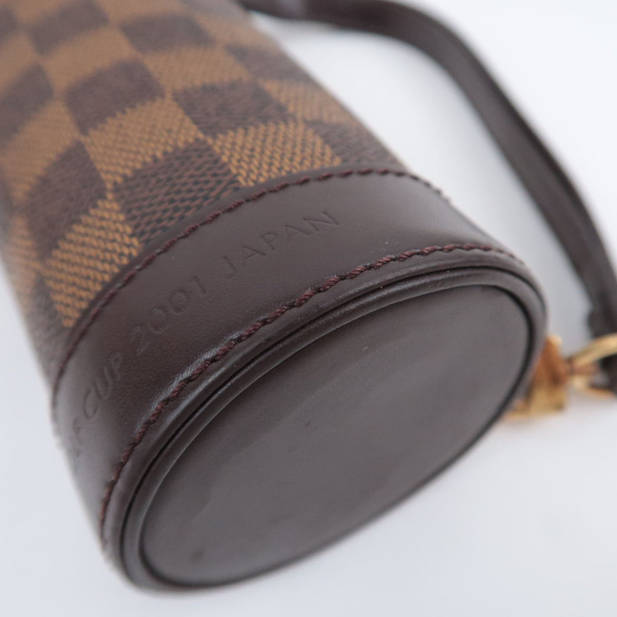 Louis Vuitton Damier Golf Ball Bottle Case GOLF CUP 2001 JAPAN Exclusive
