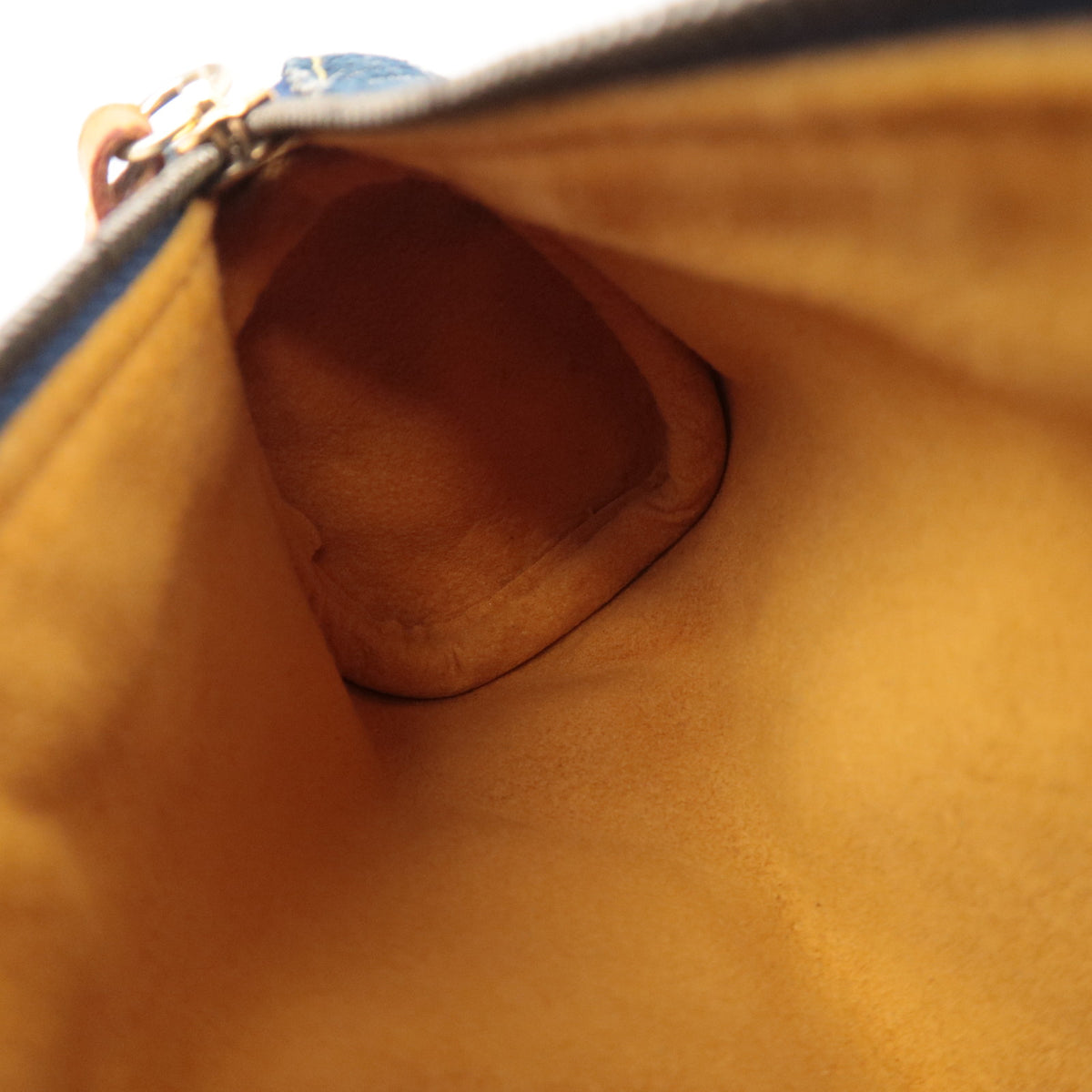Louis Vuitton Monogram Denim Trousse Speedy GM Pouch M95081