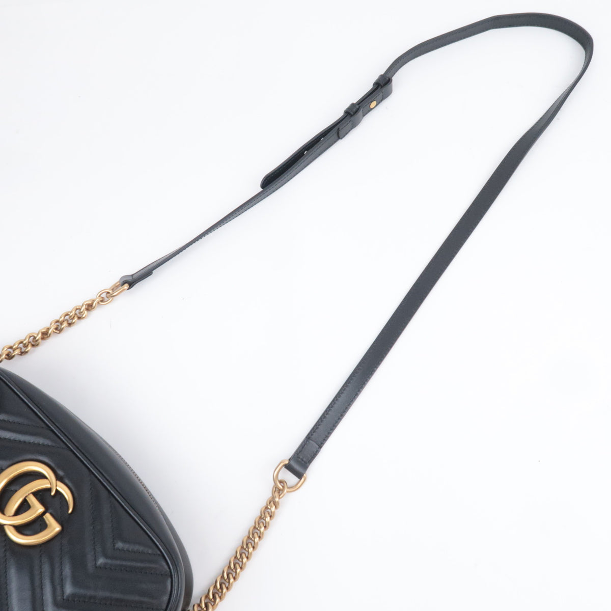 GUCCI GG Marmont Chain Shoulder Bag 447632
