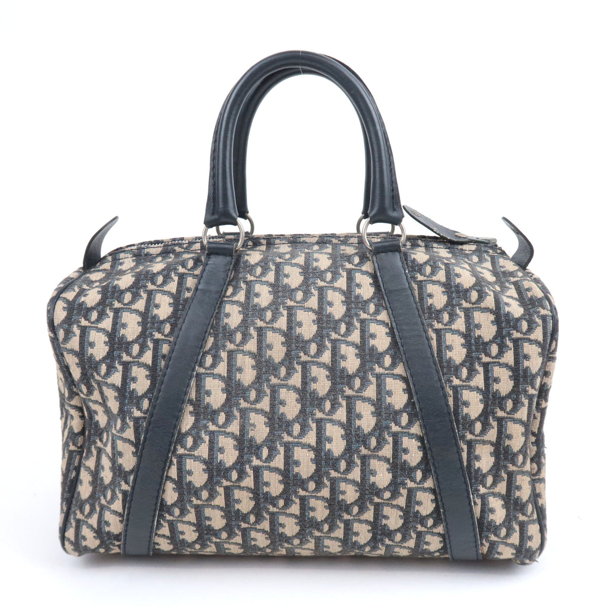 Christian Dior Trotter Canvas Boston Bag