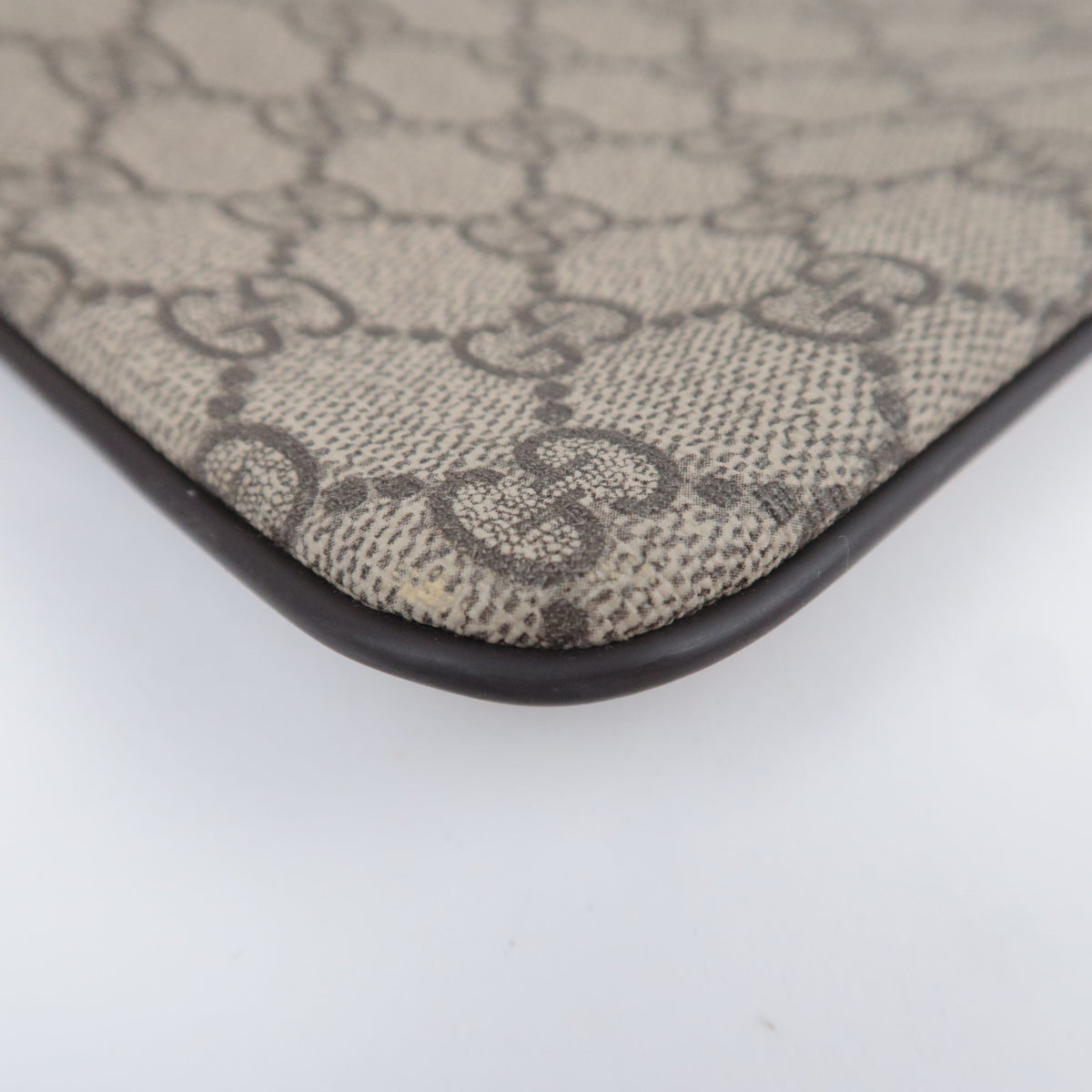 GUCCI GG Supreme Flat Shoulder Bag 201446