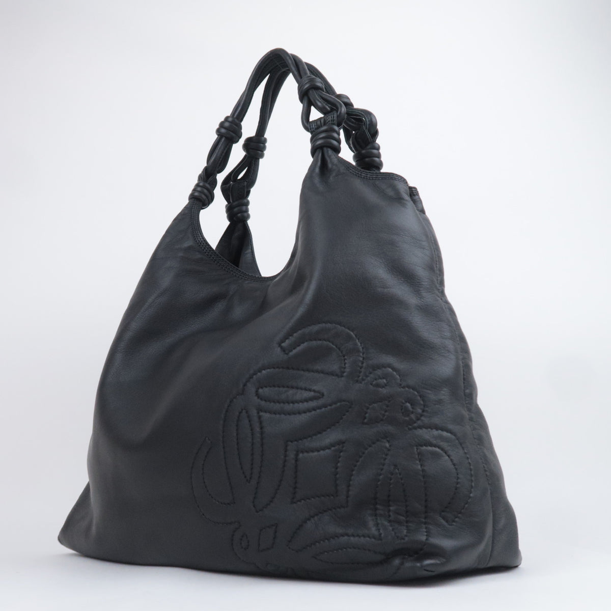 LOEWE Anagram Nappa Leather Handbag