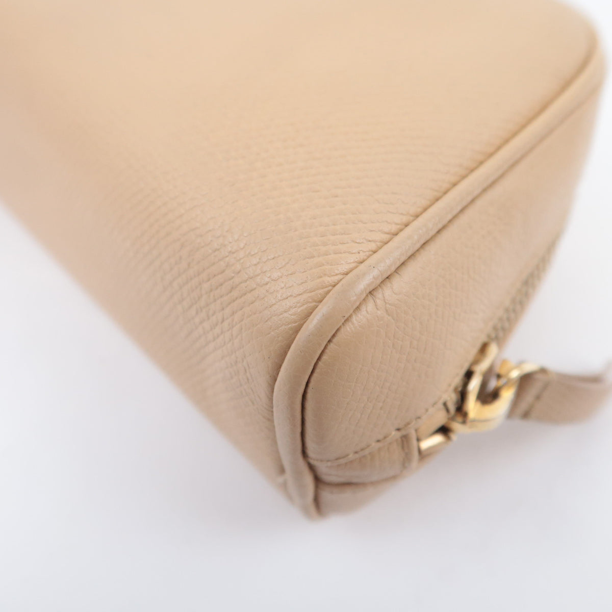 CHANEL Coco Button Small Cosmetic Pouch Caviarskin