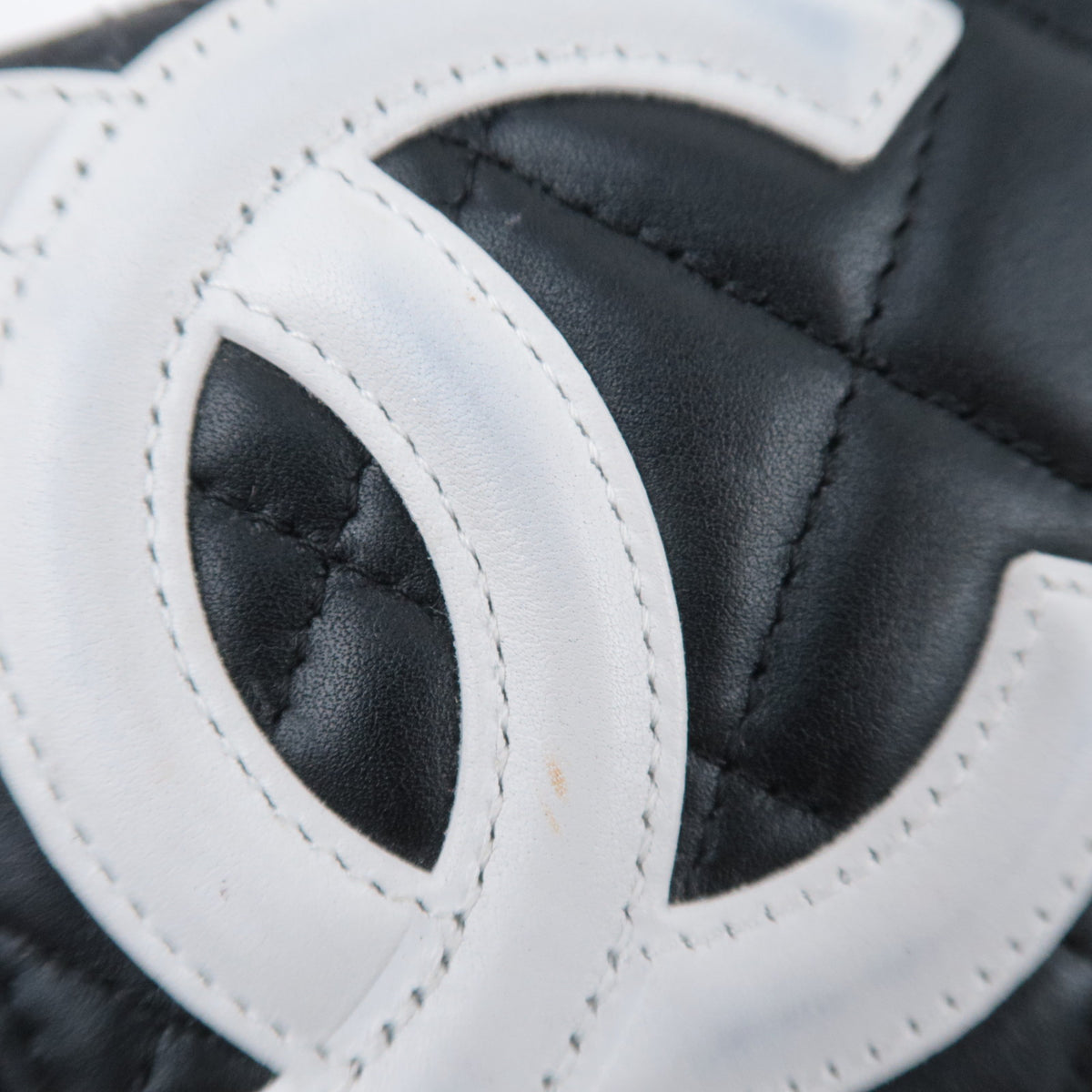 CHANEL Cambon Line Bi-Fold Wallet Lambskin