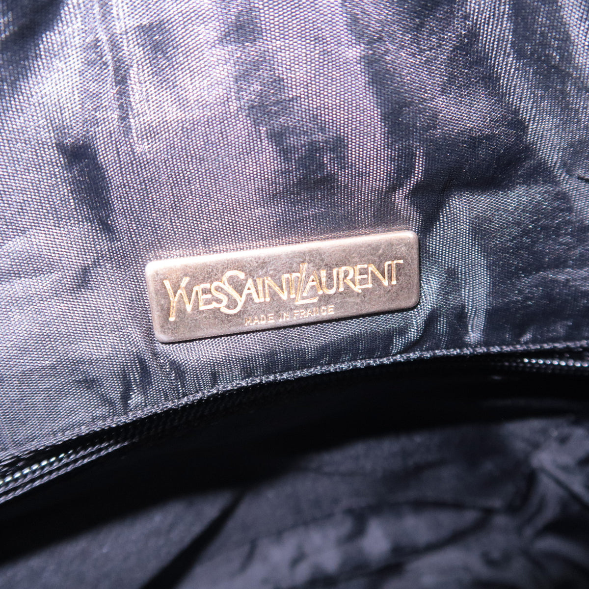 SAINT LAURENT YSL Multicolor "Love" Print Bucket Handbag