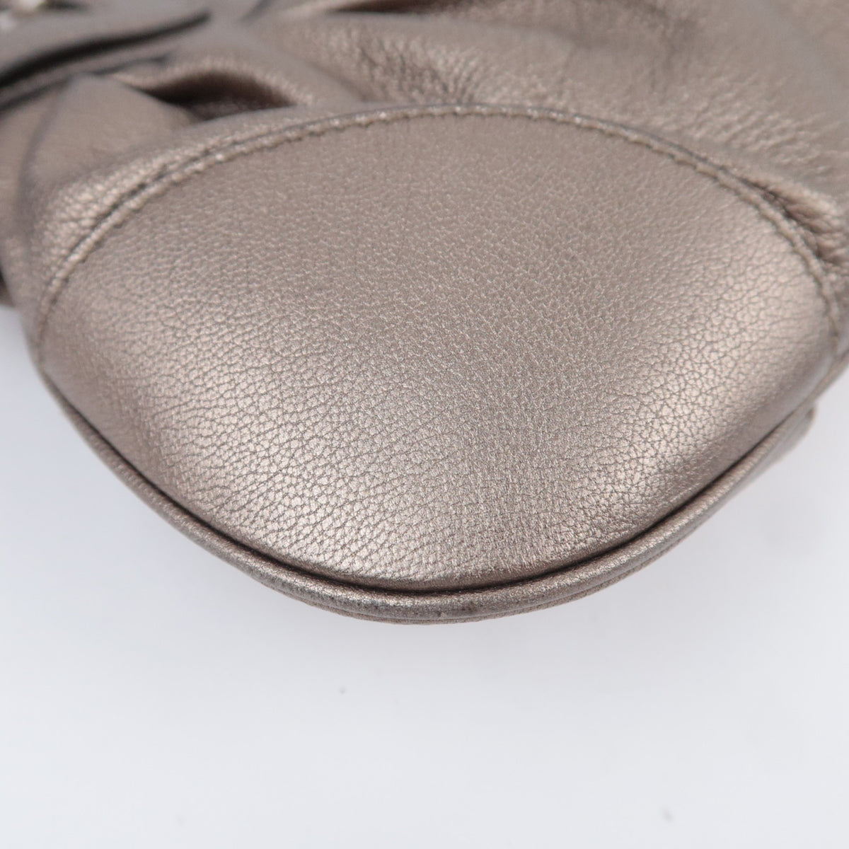 Ferragamo Gancini Leather Shoulder Bag