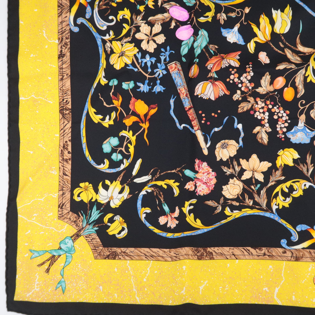 HERMES Carre 90 Scarf PiERRES d' ORIENT et d' OCCiDENT