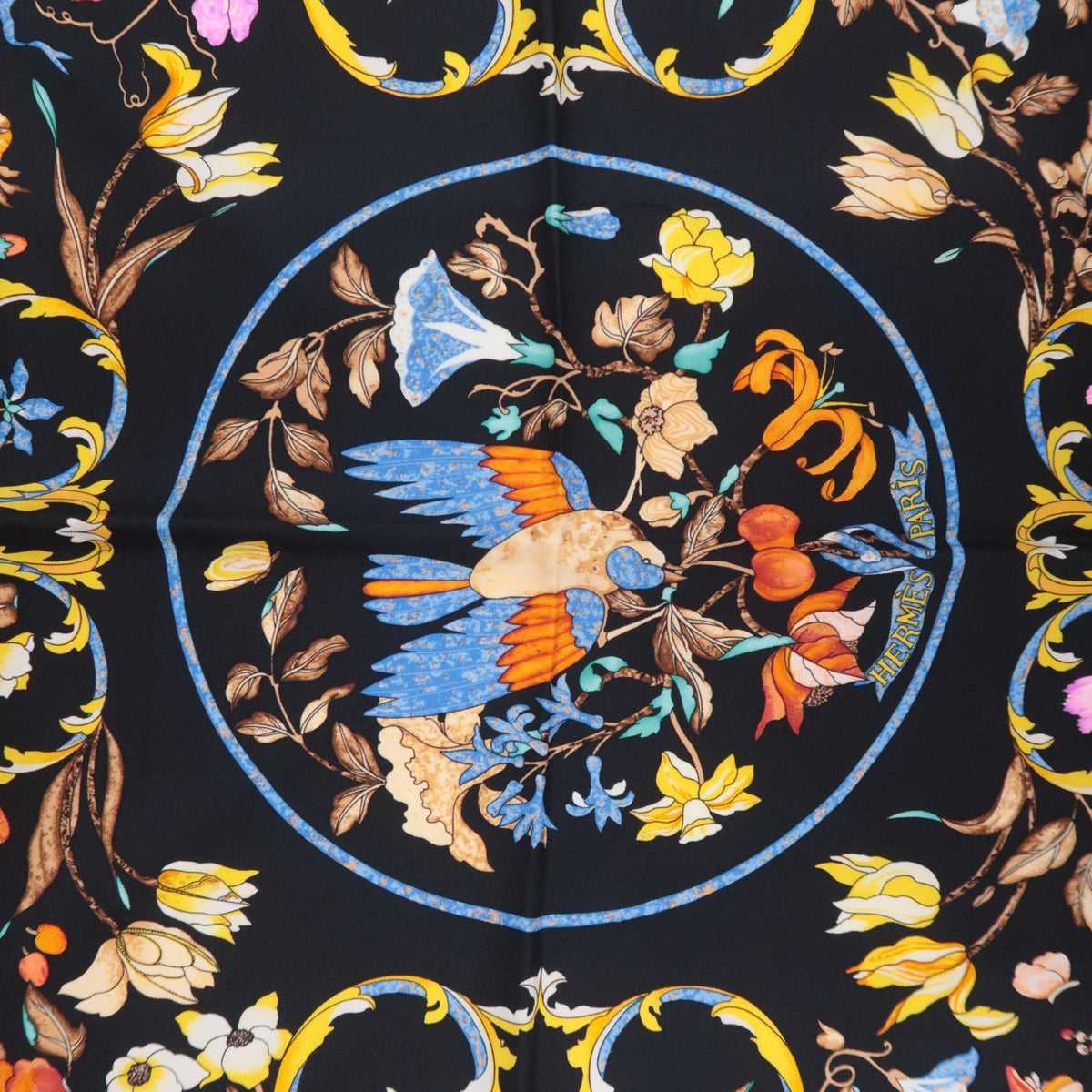 HERMES Carre 90 Scarf PiERRES d' ORIENT et d' OCCiDENT