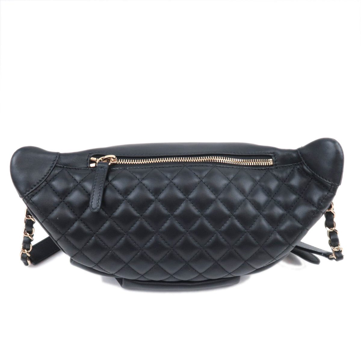 CHANEL Matelasse Chain Body Bag Lambskin