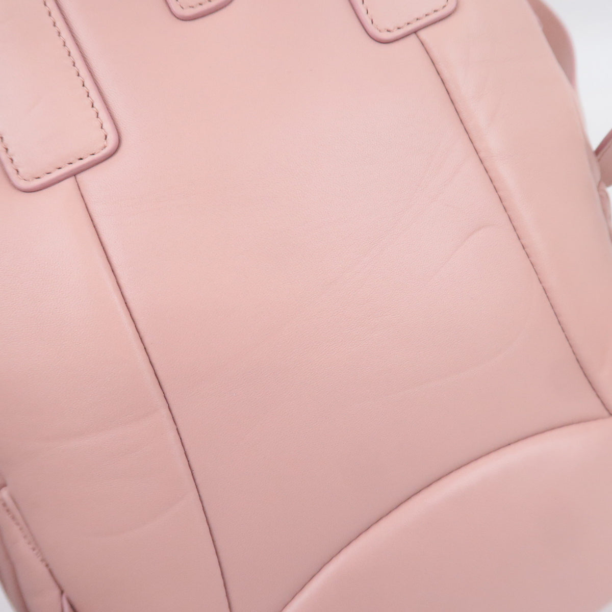 MIU MIU Matelasse Leather Backpack Pink 5BZ022