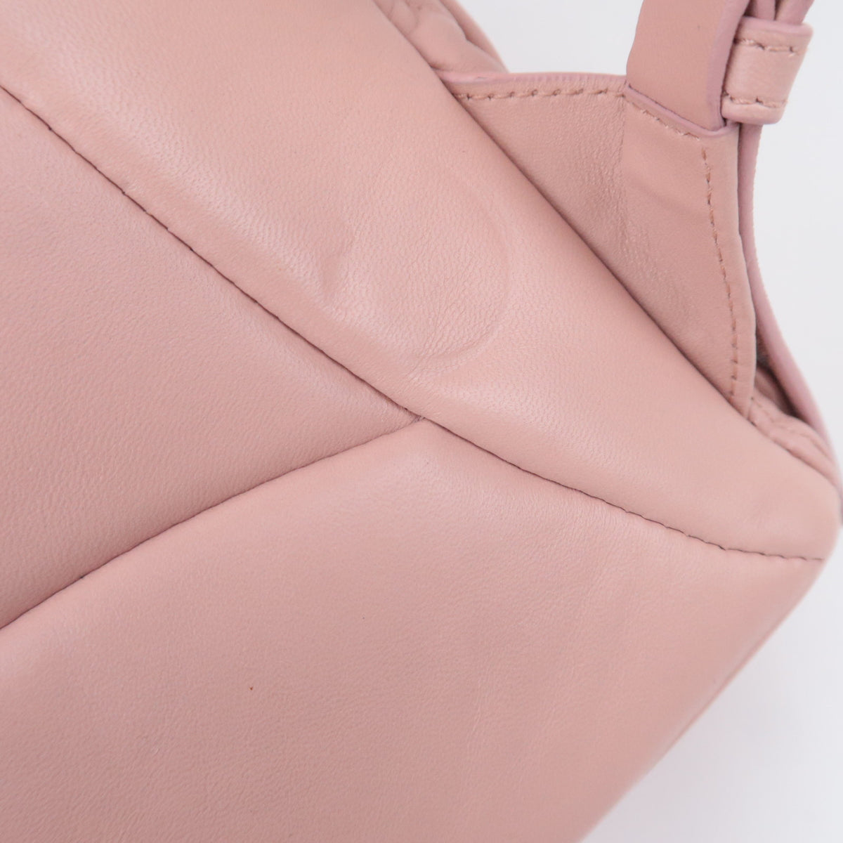 MIU MIU Matelasse Leather Backpack Pink 5BZ022