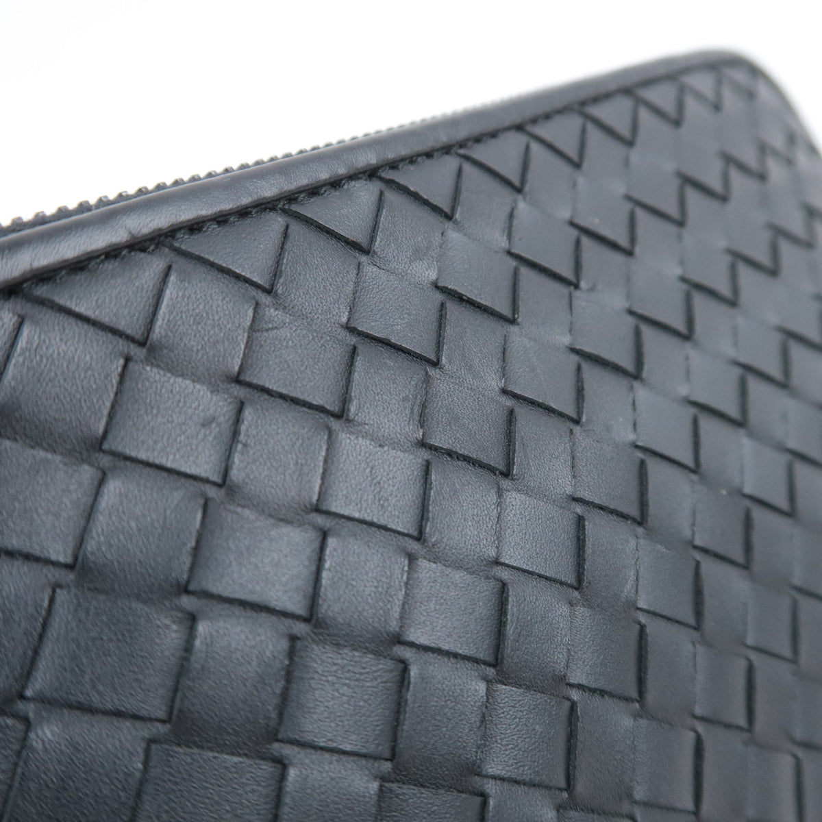 BOTTEGA VENETA Intrecciato Leather Clutch Bag