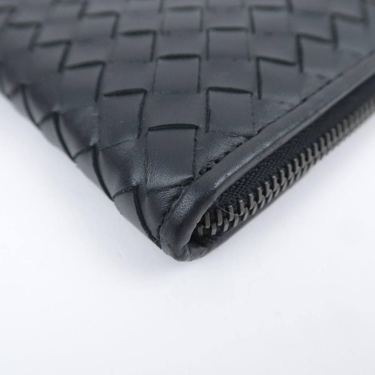 BOTTEGA VENETA Intrecciato Leather Clutch Bag