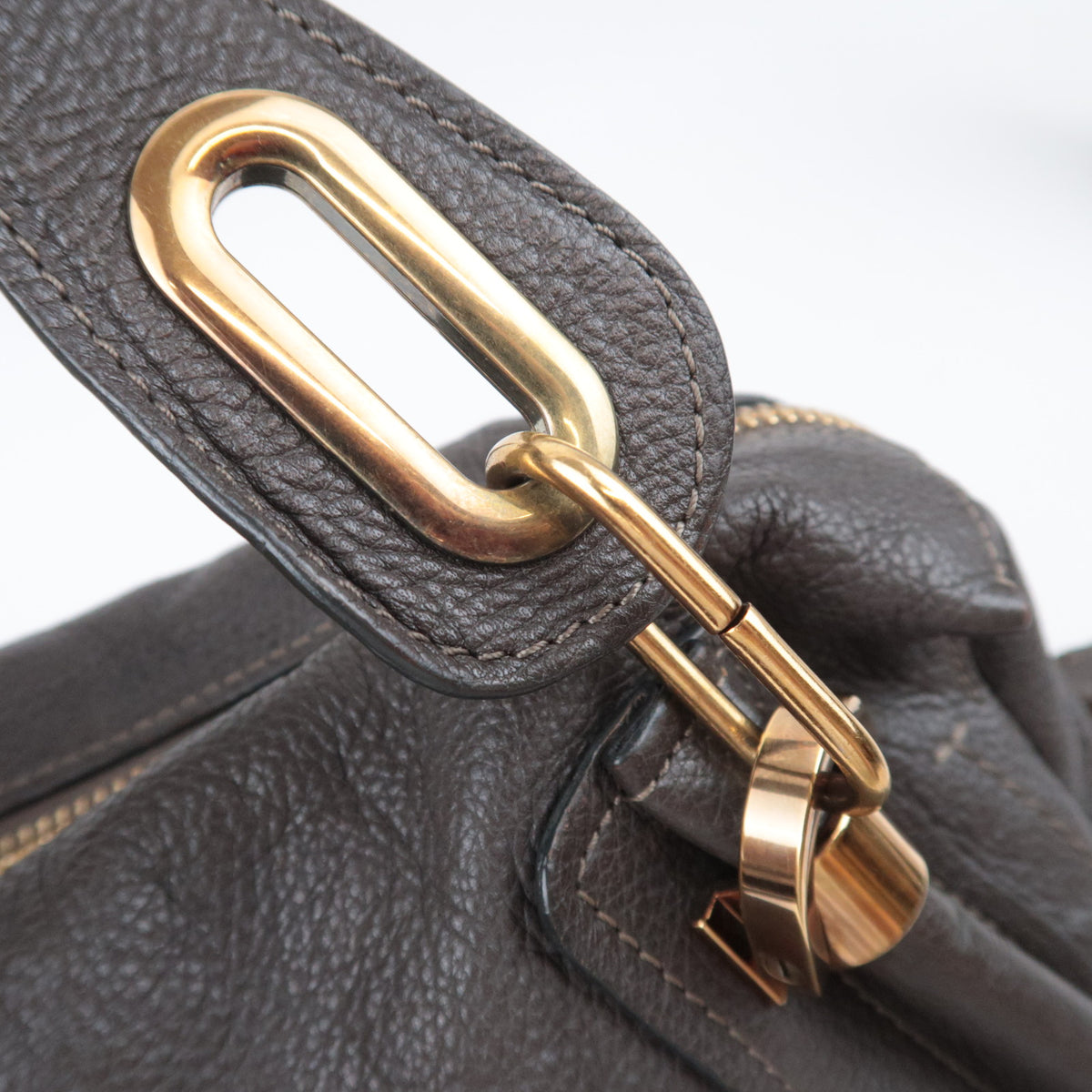 Chloe Paraty 2Way Leather Handbag Shoulder Bag