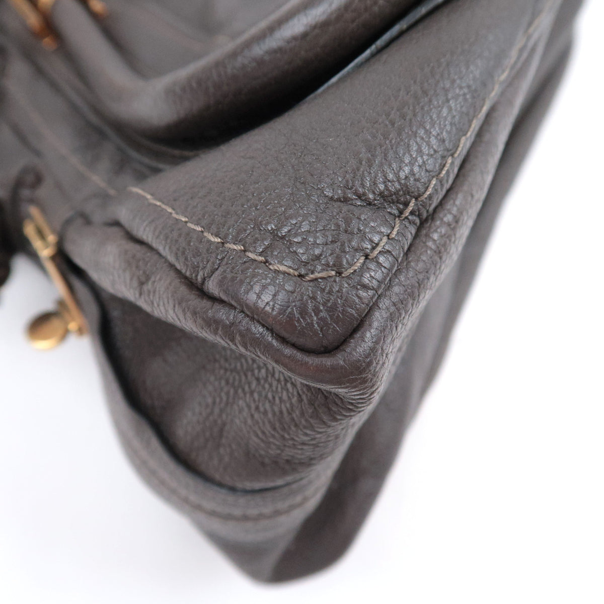 Chloe Paraty 2Way Leather Handbag Shoulder Bag