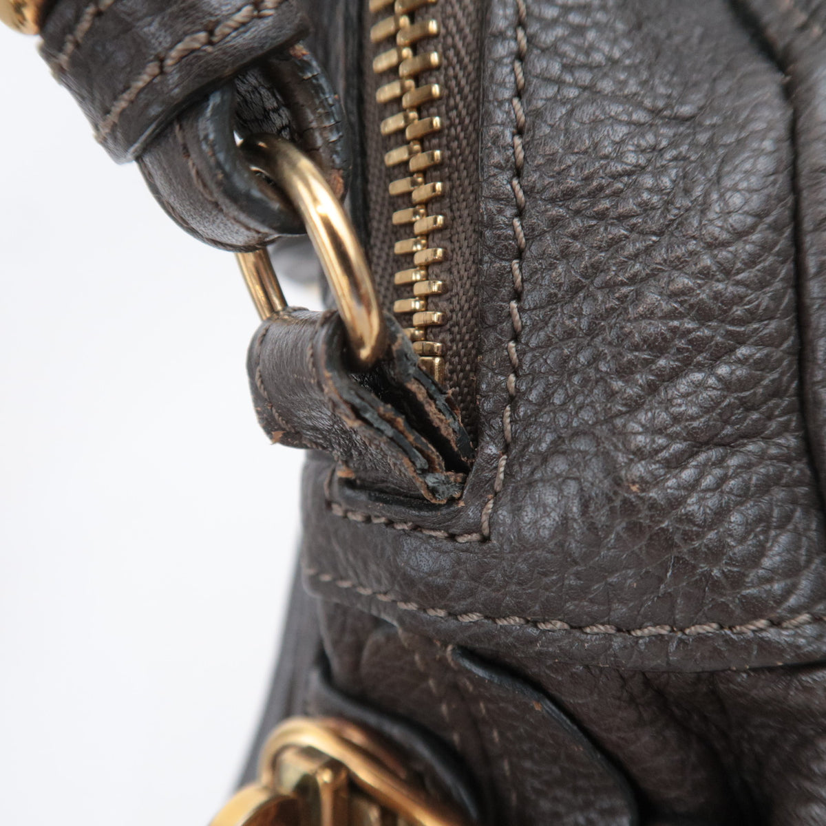 Chloe Paraty 2Way Leather Handbag Shoulder Bag