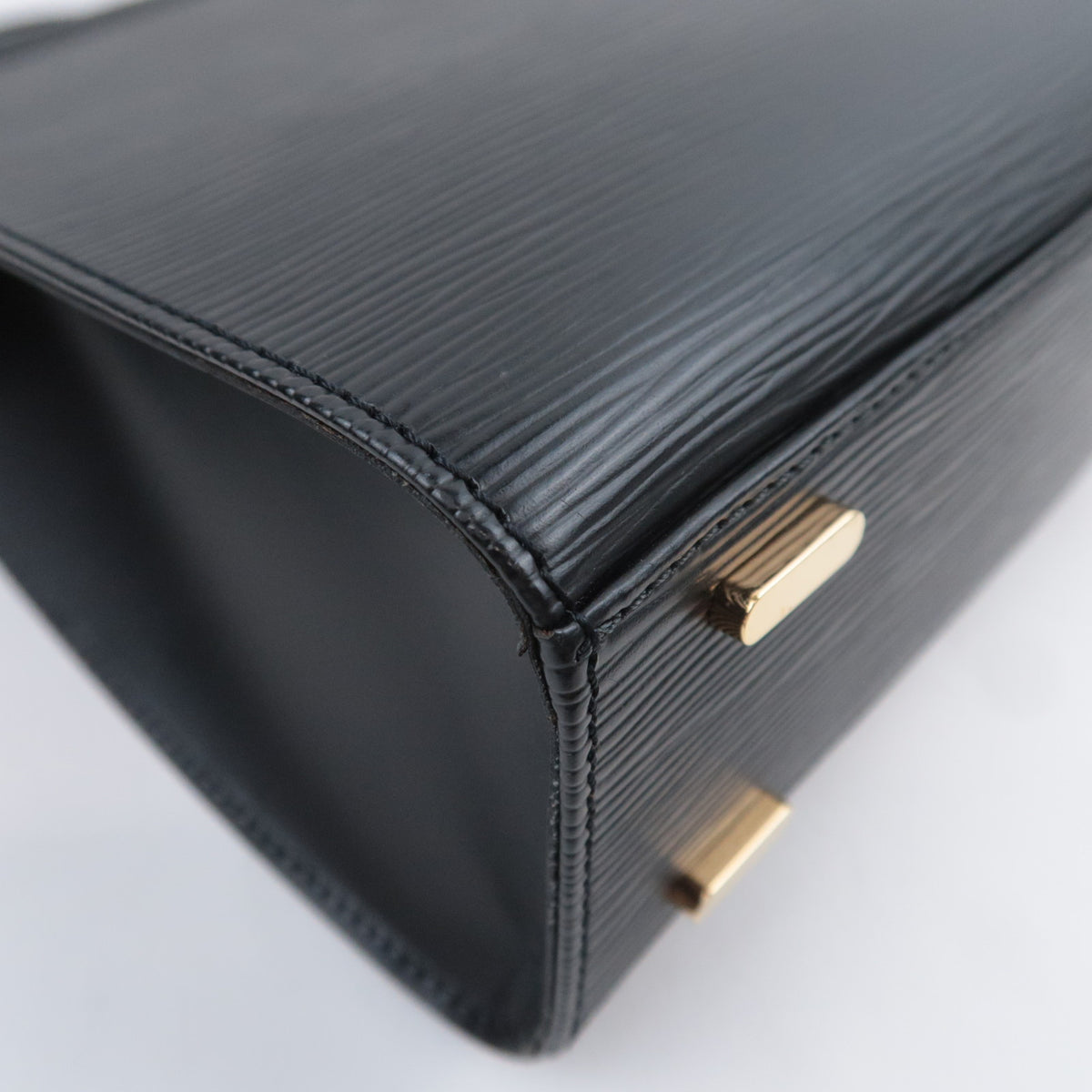 Louis Vuitton Epi Figari PM Handbag Noir M52012