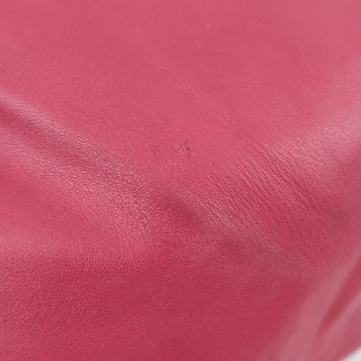 LOEWE Nappa Aire Anagram Leather Handbag Red