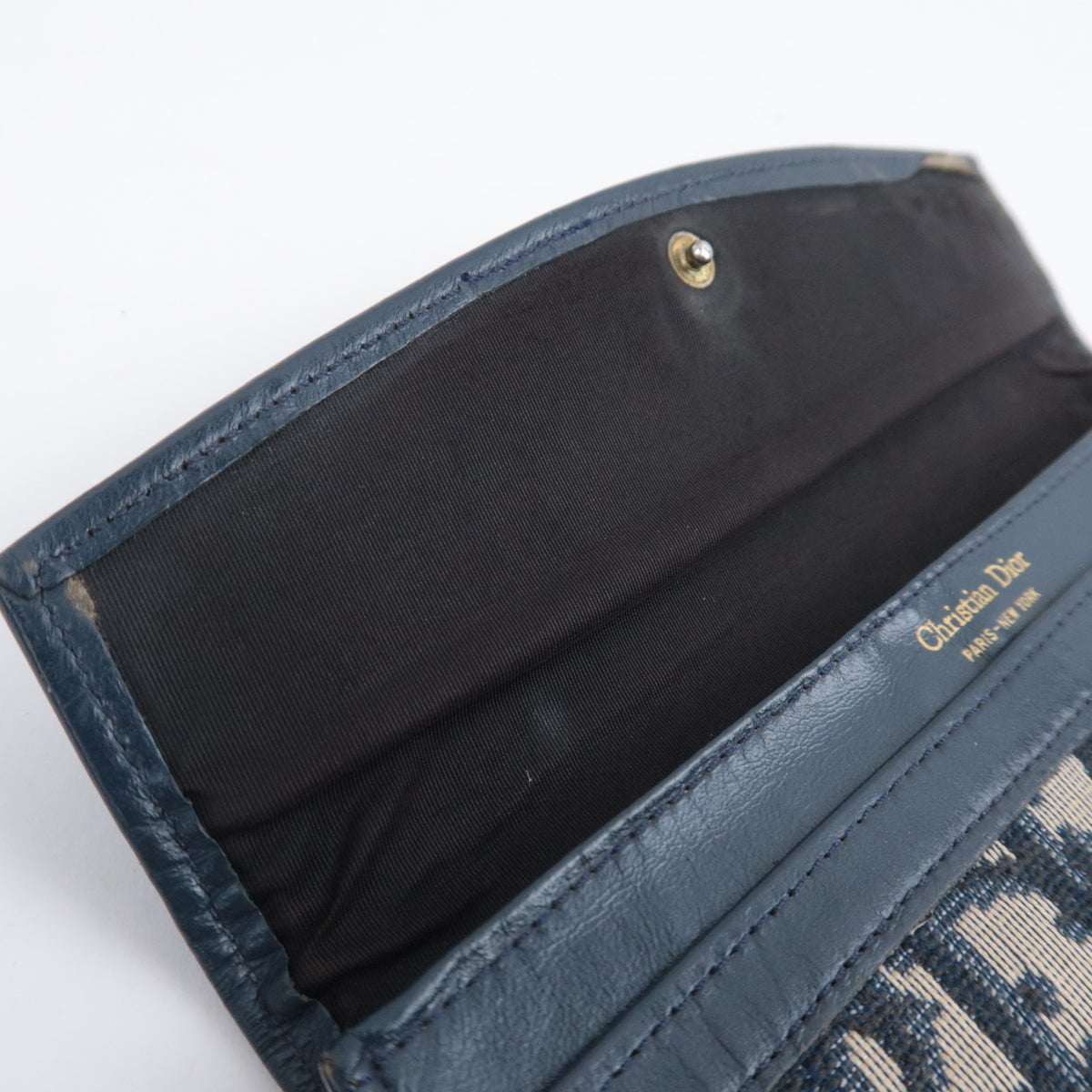 Christian Dior Trotter Canvas Bi-Fold Wallet