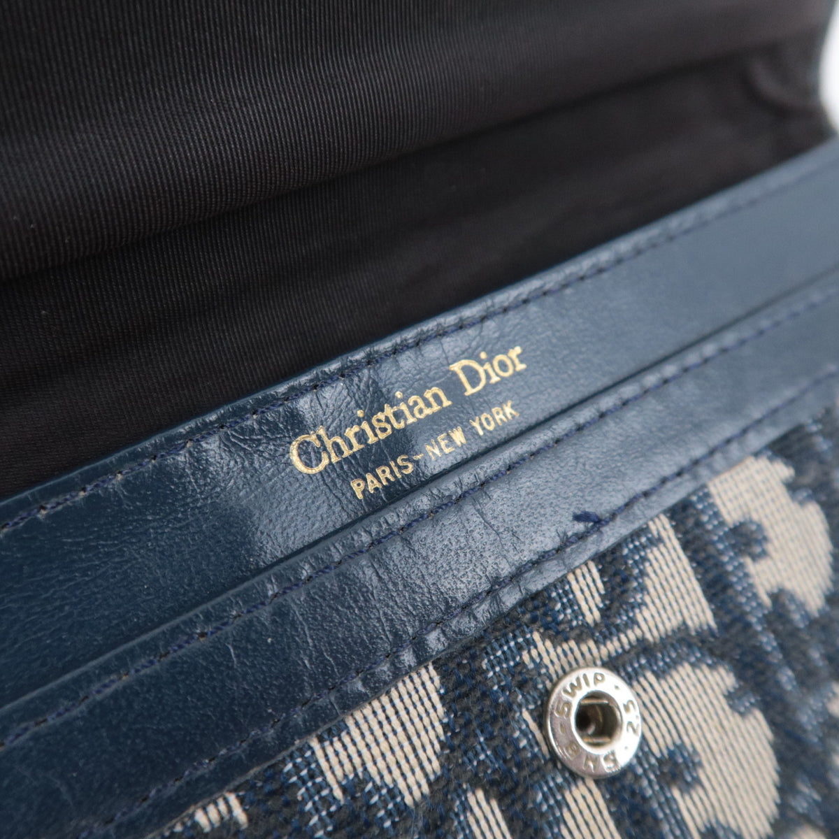 Christian Dior Trotter Canvas Bi-Fold Wallet