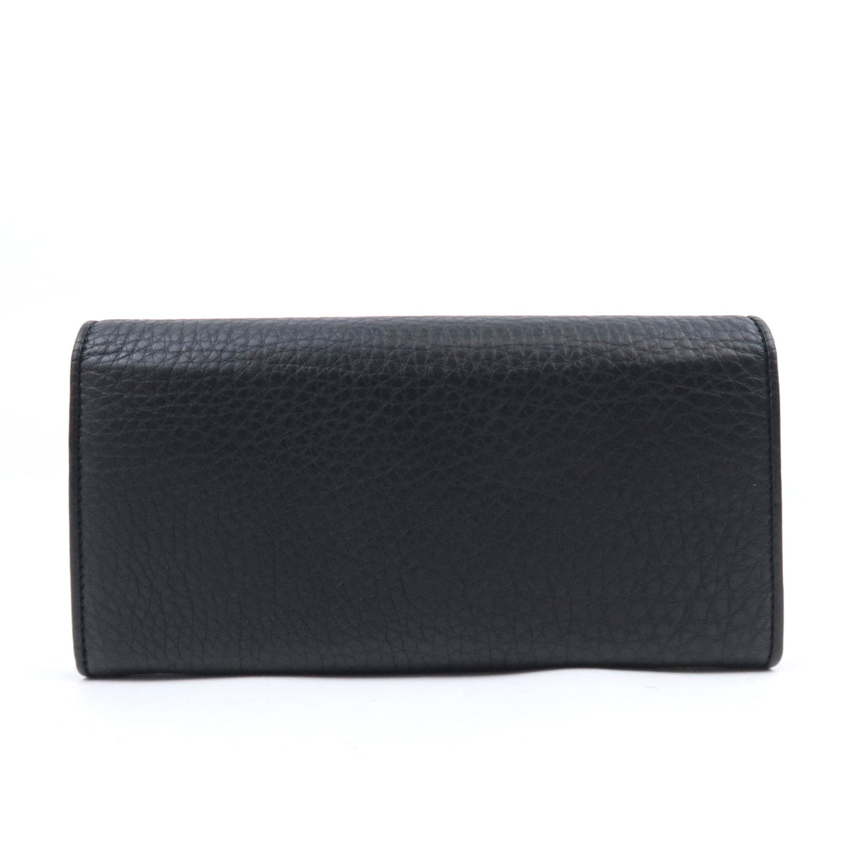 GUCCI Double G Leather Bi-Fold Long Wallet 245739