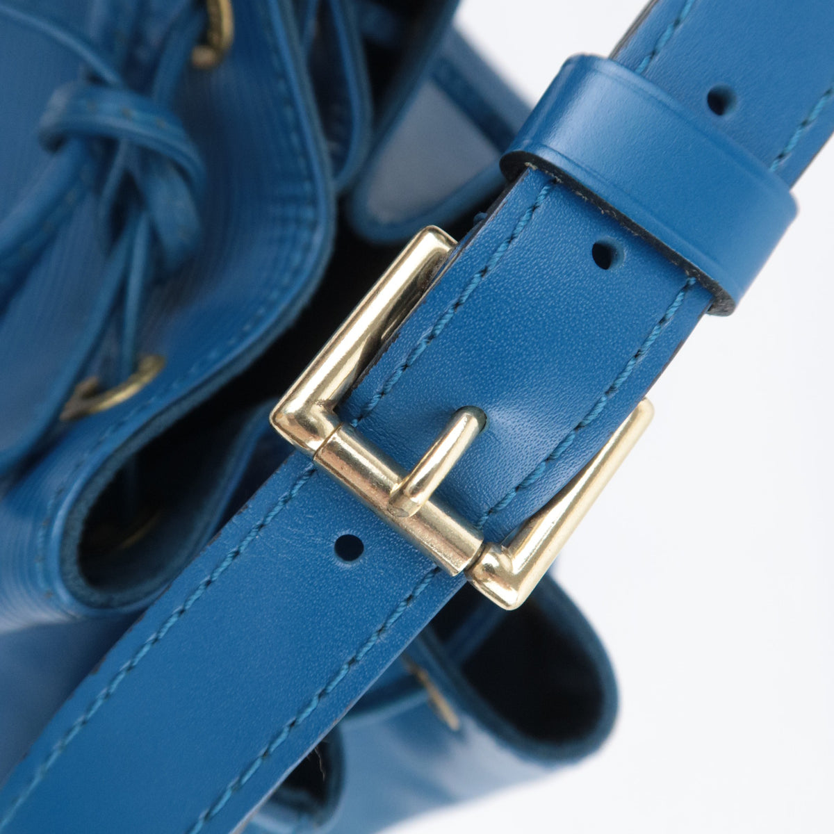 Louis Vuitton Epi Petit Noe Shoulder Bag Toledo Blue M44105