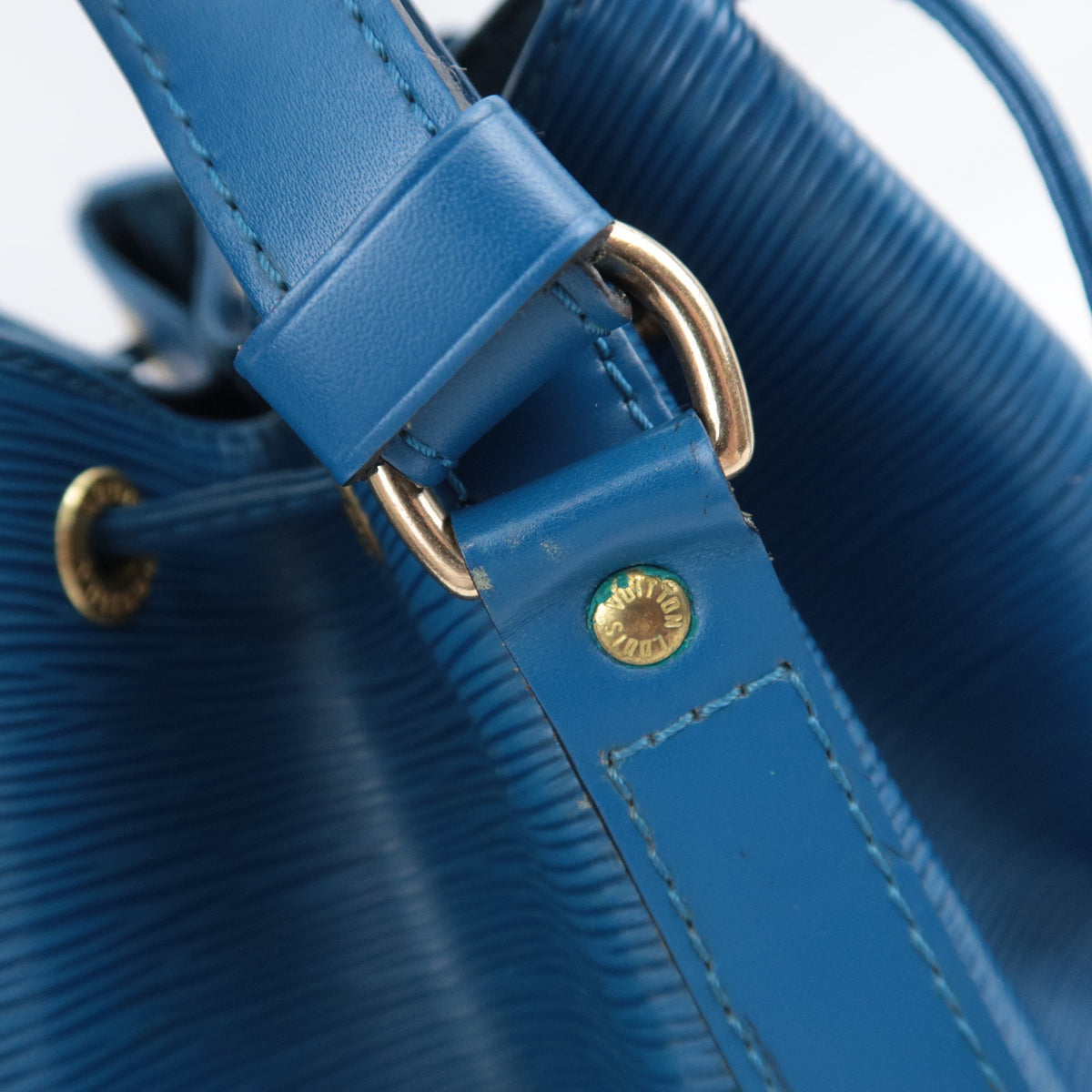 Louis Vuitton Epi Petit Noe Shoulder Bag Toledo Blue M44105