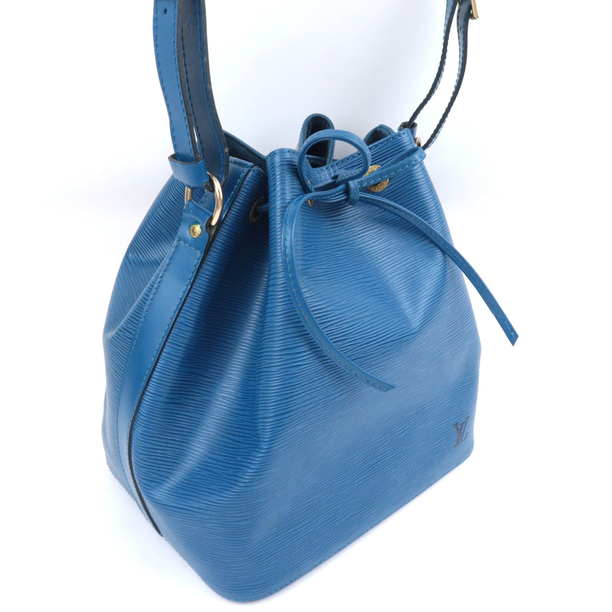 Louis Vuitton Epi Petit Noe Shoulder Bag Toledo Blue M44105