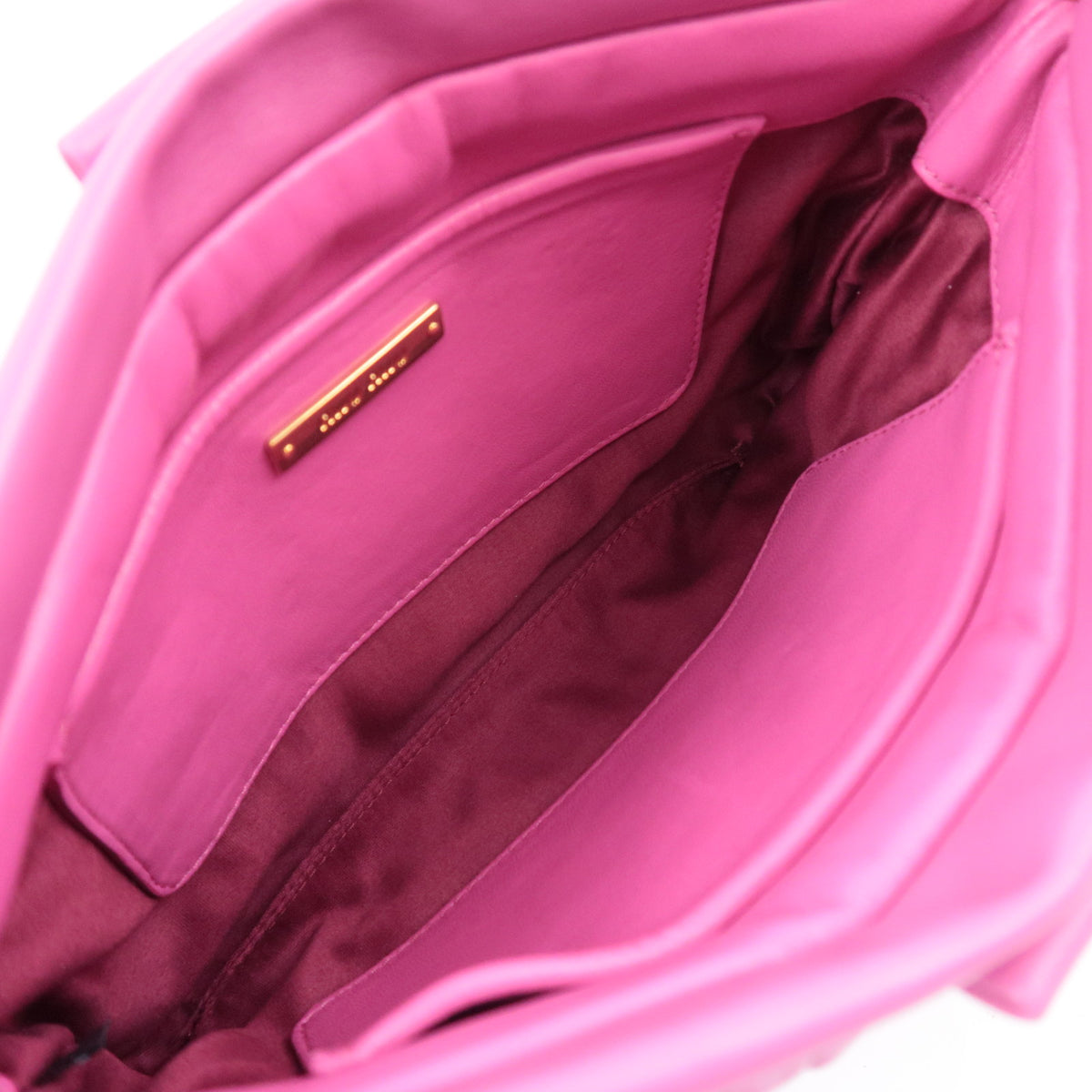 MIU MIU Matelasse 2Way Flat Shoulder Bag Clutch Bag RP0356