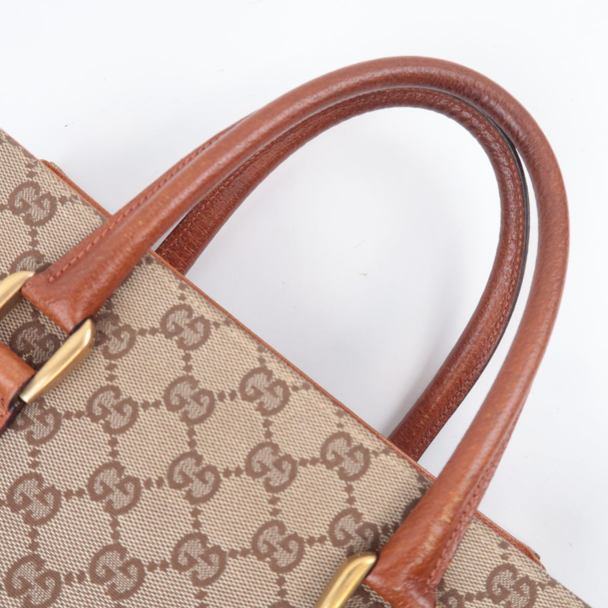 GUCCI GG Canvas Handbag 120895