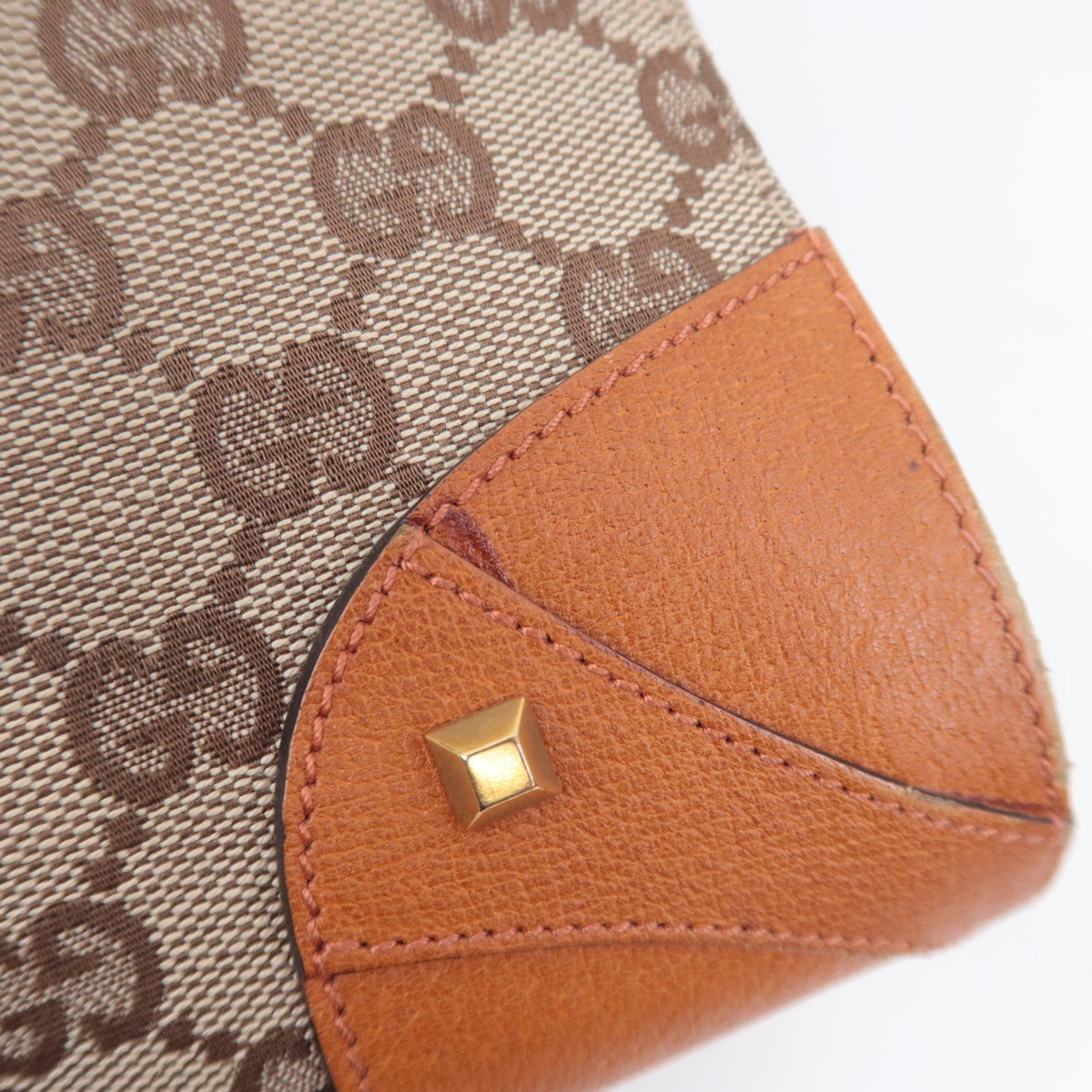 GUCCI GG Canvas Handbag 120895