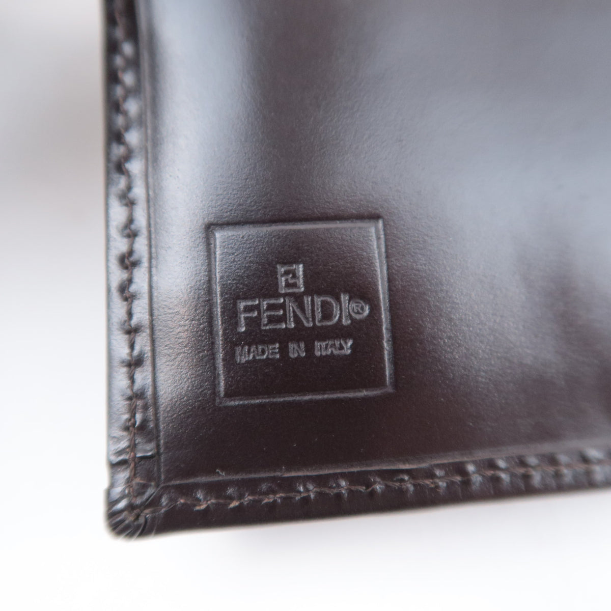 FENDI Zucca Canvas Bi-Fold Wallet 15814