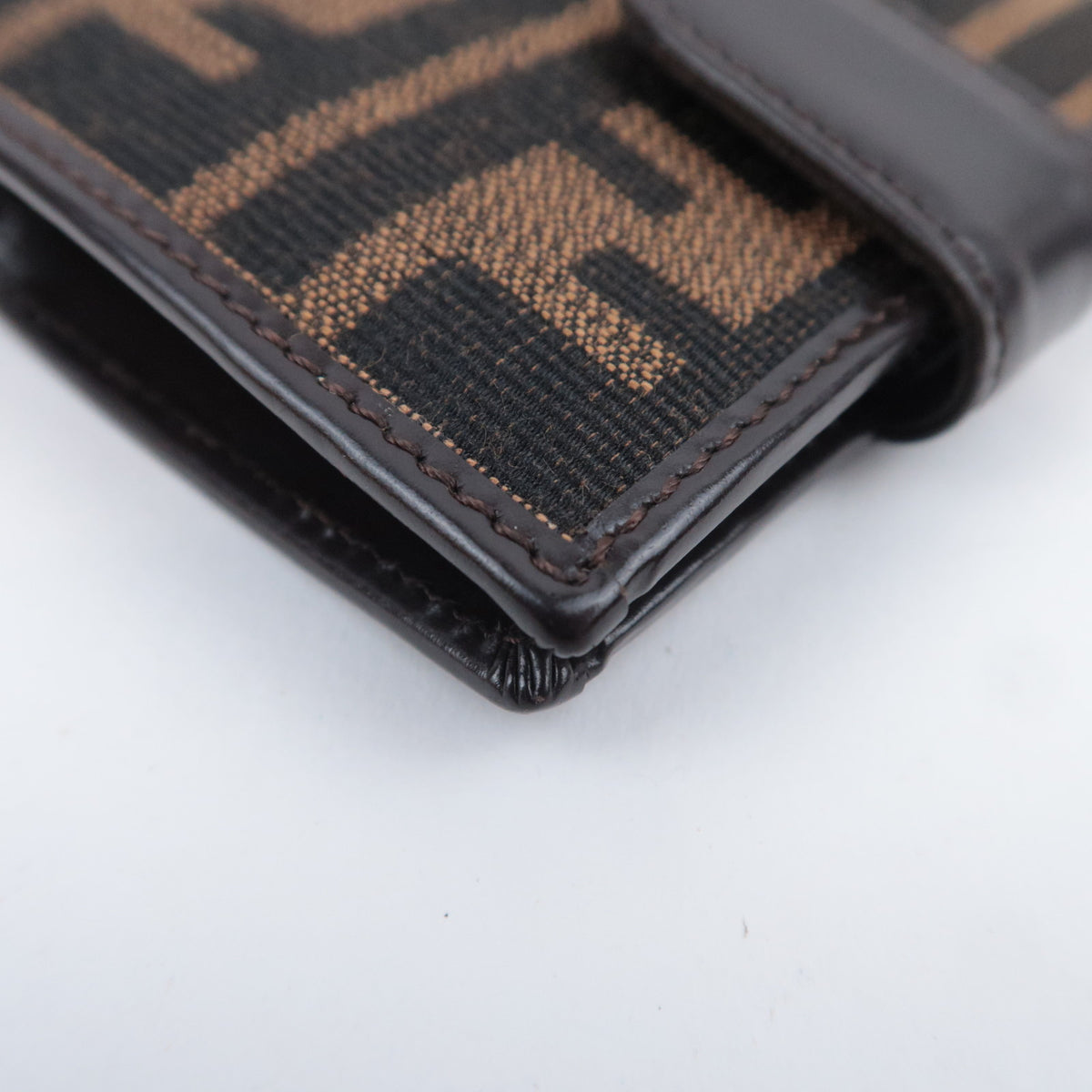 FENDI Zucca Canvas Bi-Fold Wallet 15814