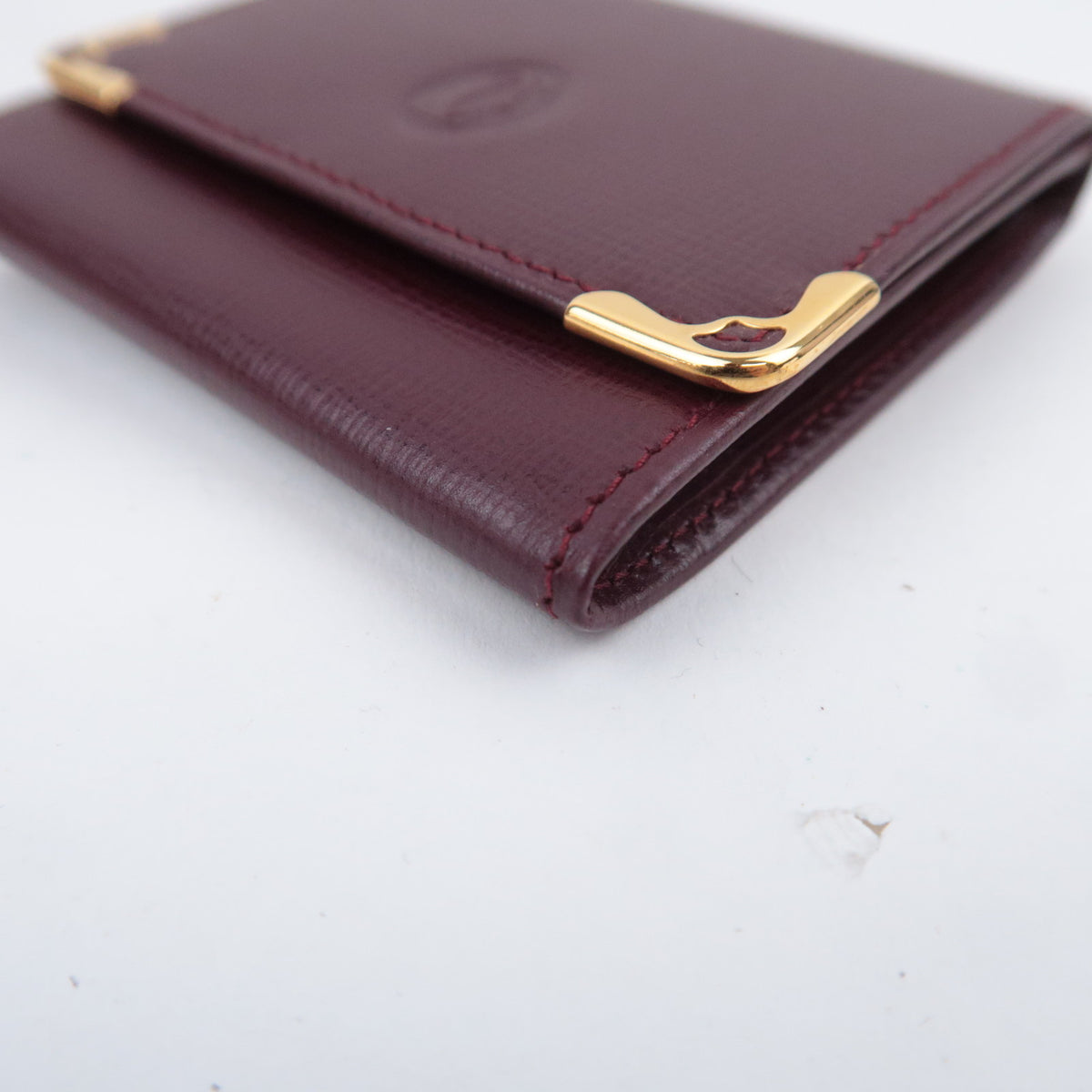 Cartier Must Line Leather Small Coin Case
