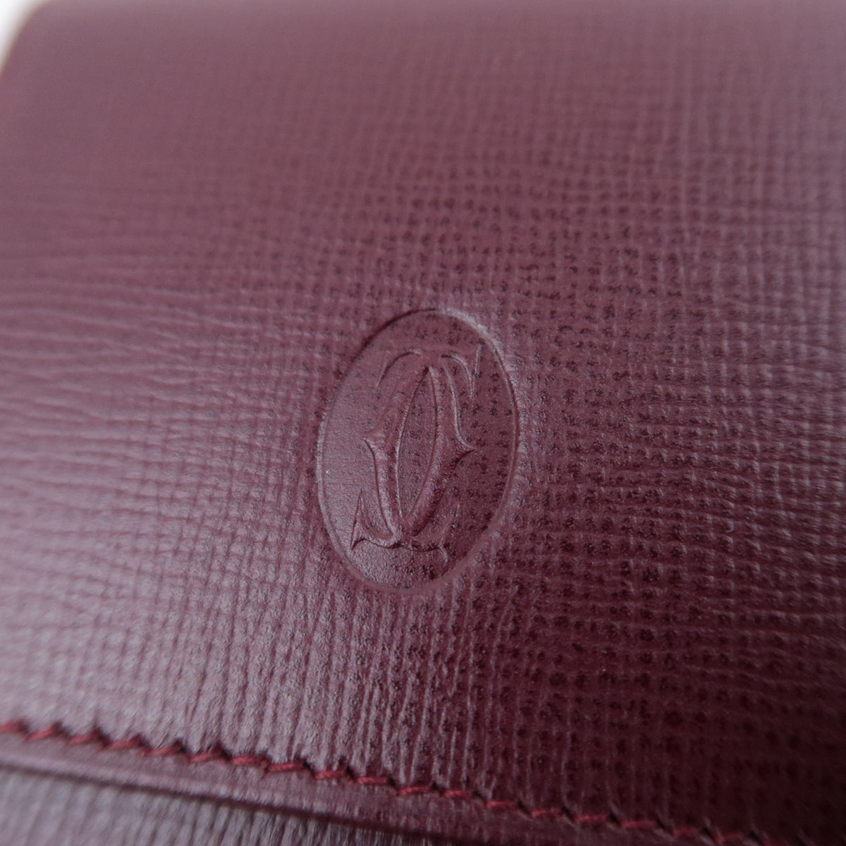 Cartier Must Line Leather Small Coin Case