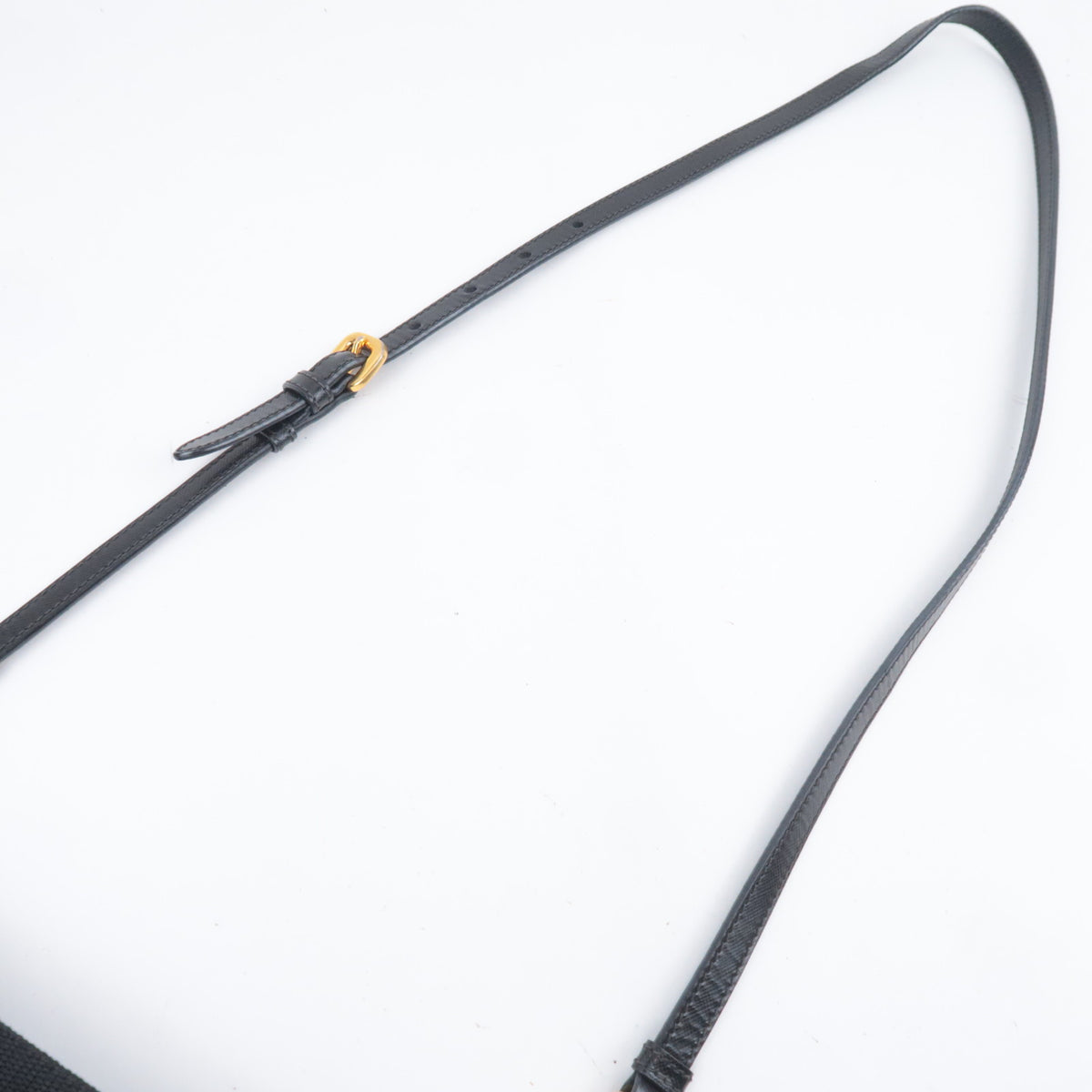 PRADA Front Logo Nylon Shoulder Bag BT0702