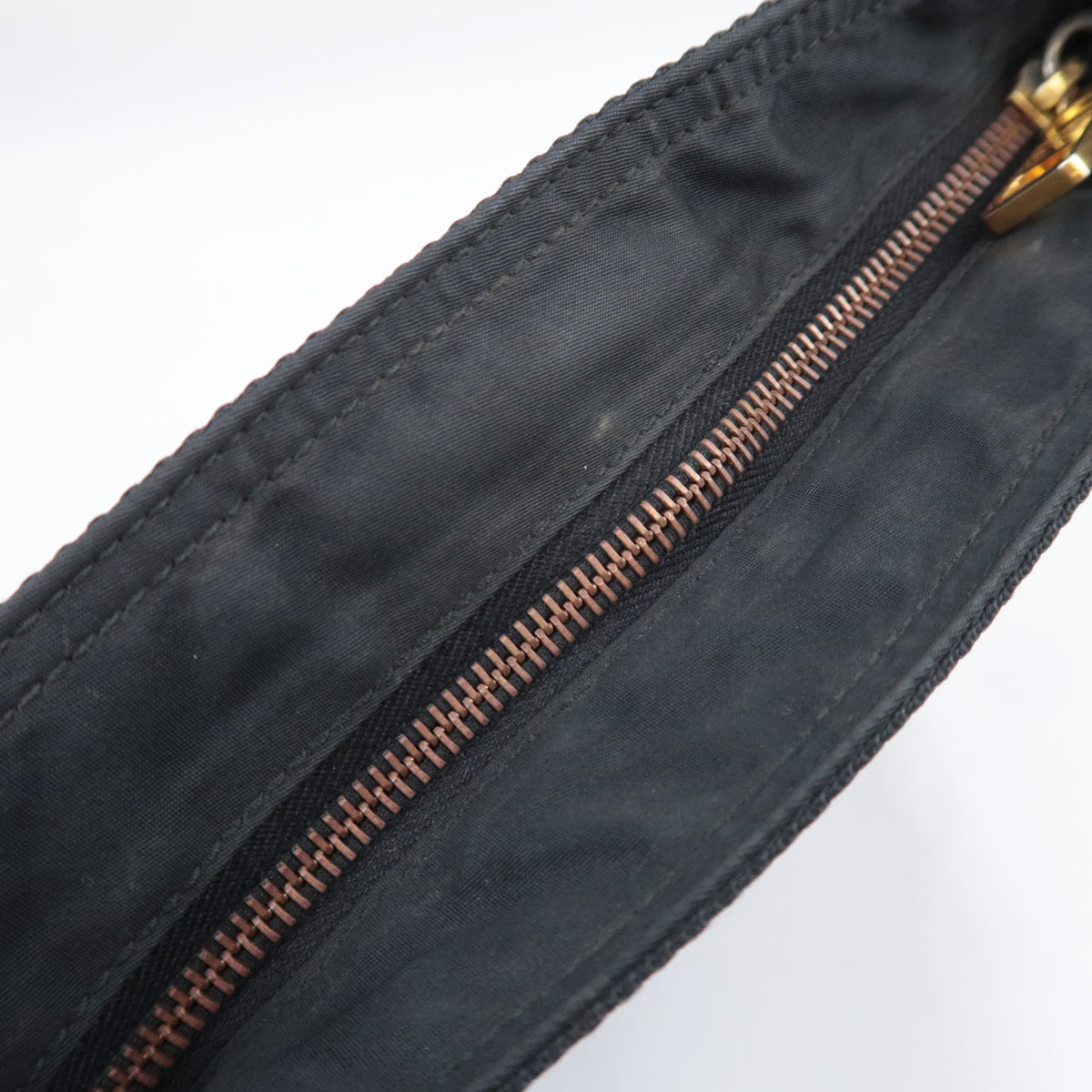 PRADA Front Logo Nylon Shoulder Bag BT0702
