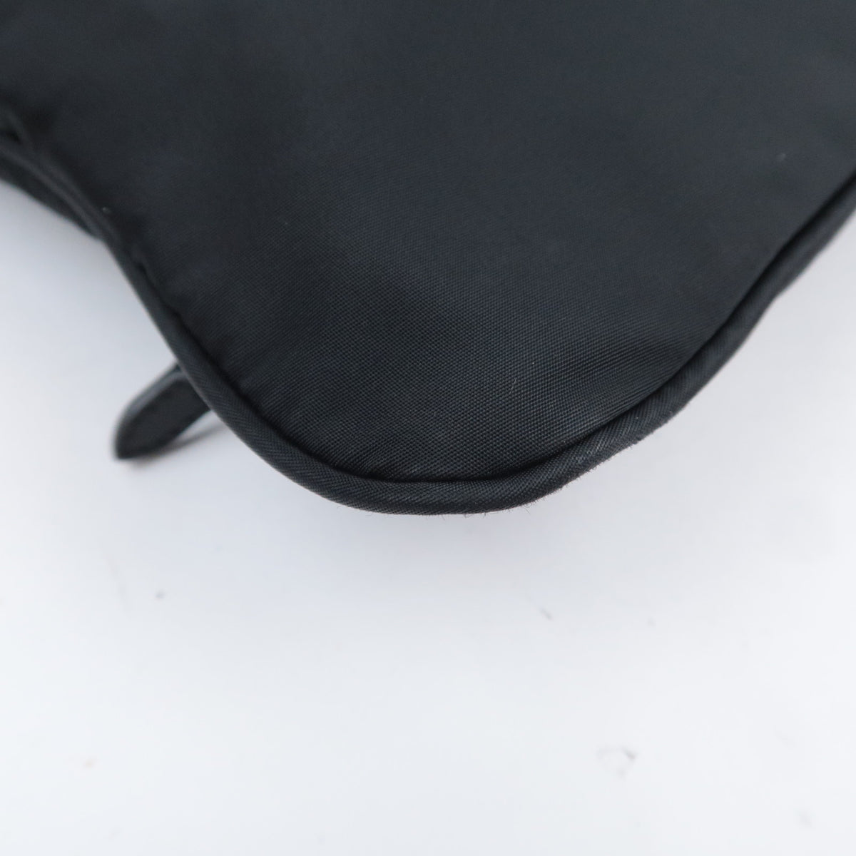 PRADA Front Logo Nylon Shoulder Bag BT0702