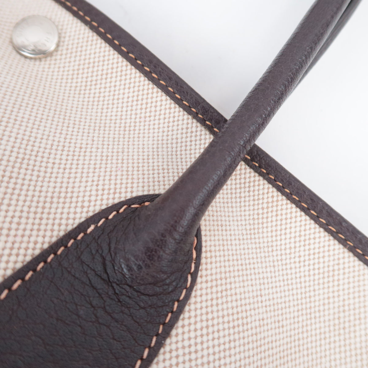 HERMES Garden Party PM Tote Bag "□H" Stamp (2004)