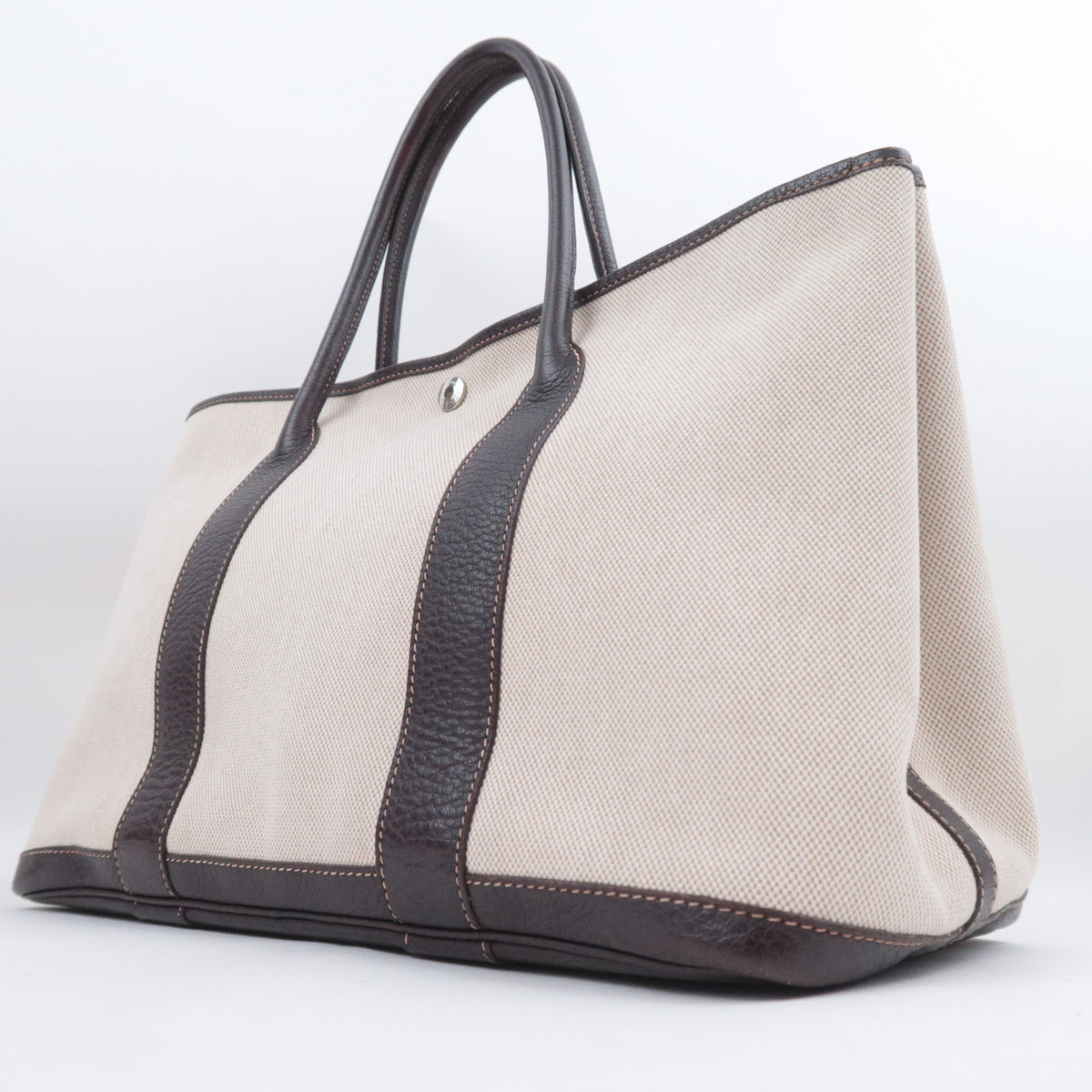 HERMES Garden Party PM Tote Bag "□H" Stamp (2004)
