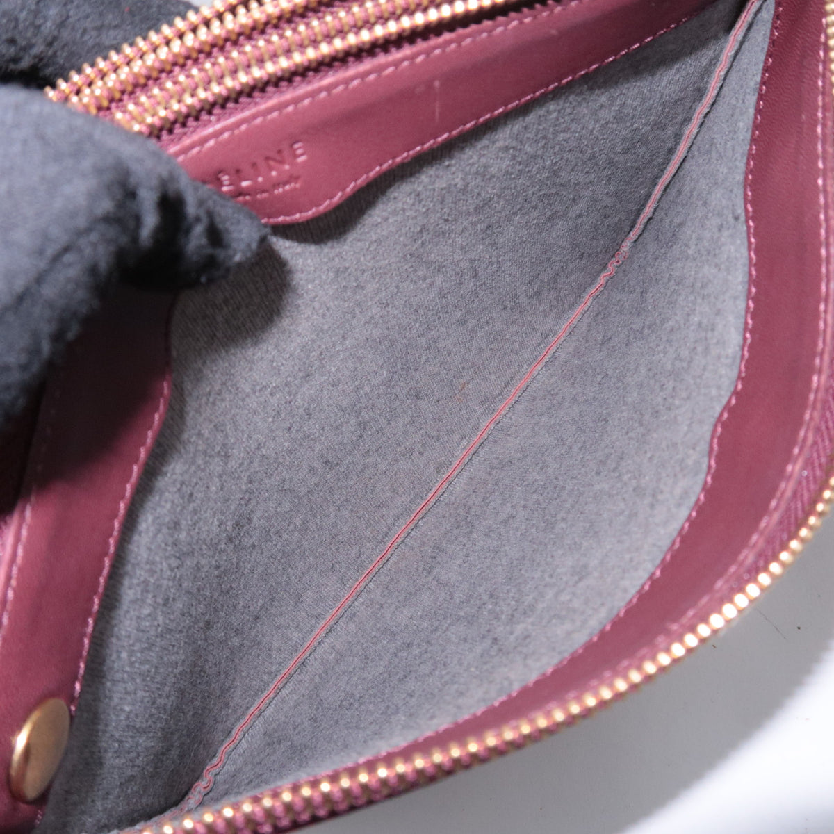 CELINE Trio Large Shoulder Bag