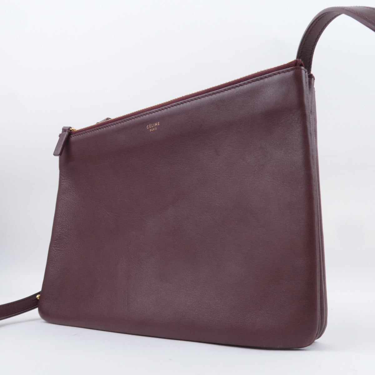 CELINE Trio Large Shoulder Bag