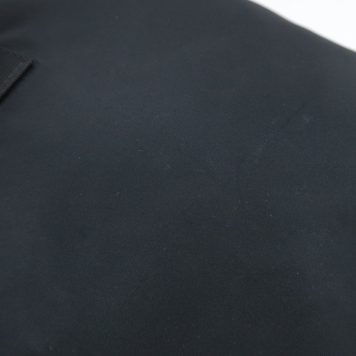 PRADA Nylon Leather Drawstring Backpack