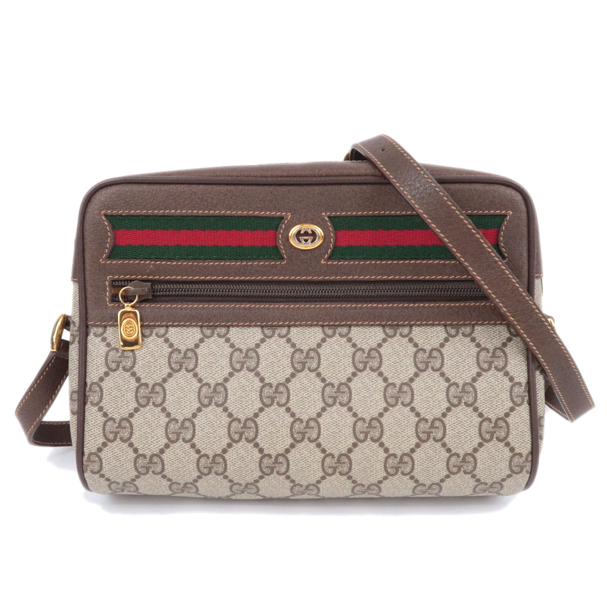 GUCCI Old Gucci Sherry GG Plus Shoulder Bag 119.02.08793605