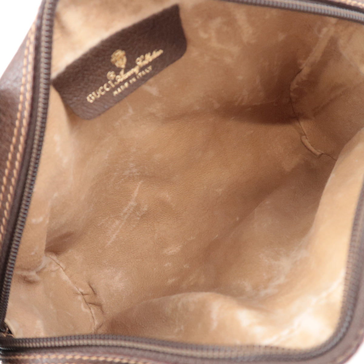 GUCCI Old Gucci Sherry GG Plus Shoulder Bag 119.02.087