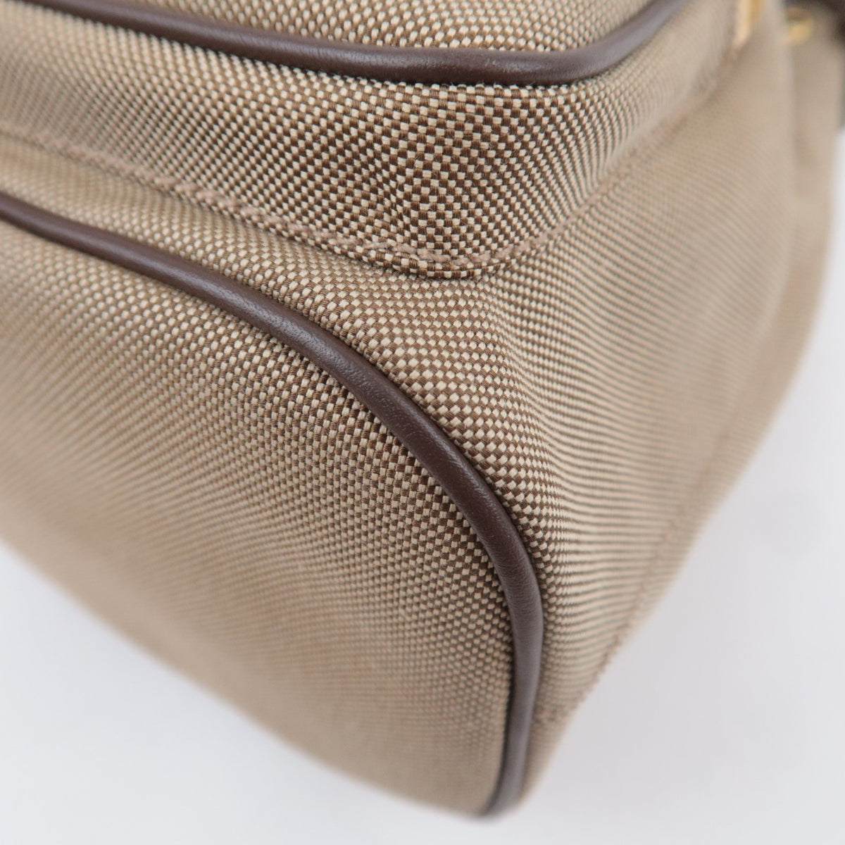 PRADA Logo Jacquard 2Way Small Handbag