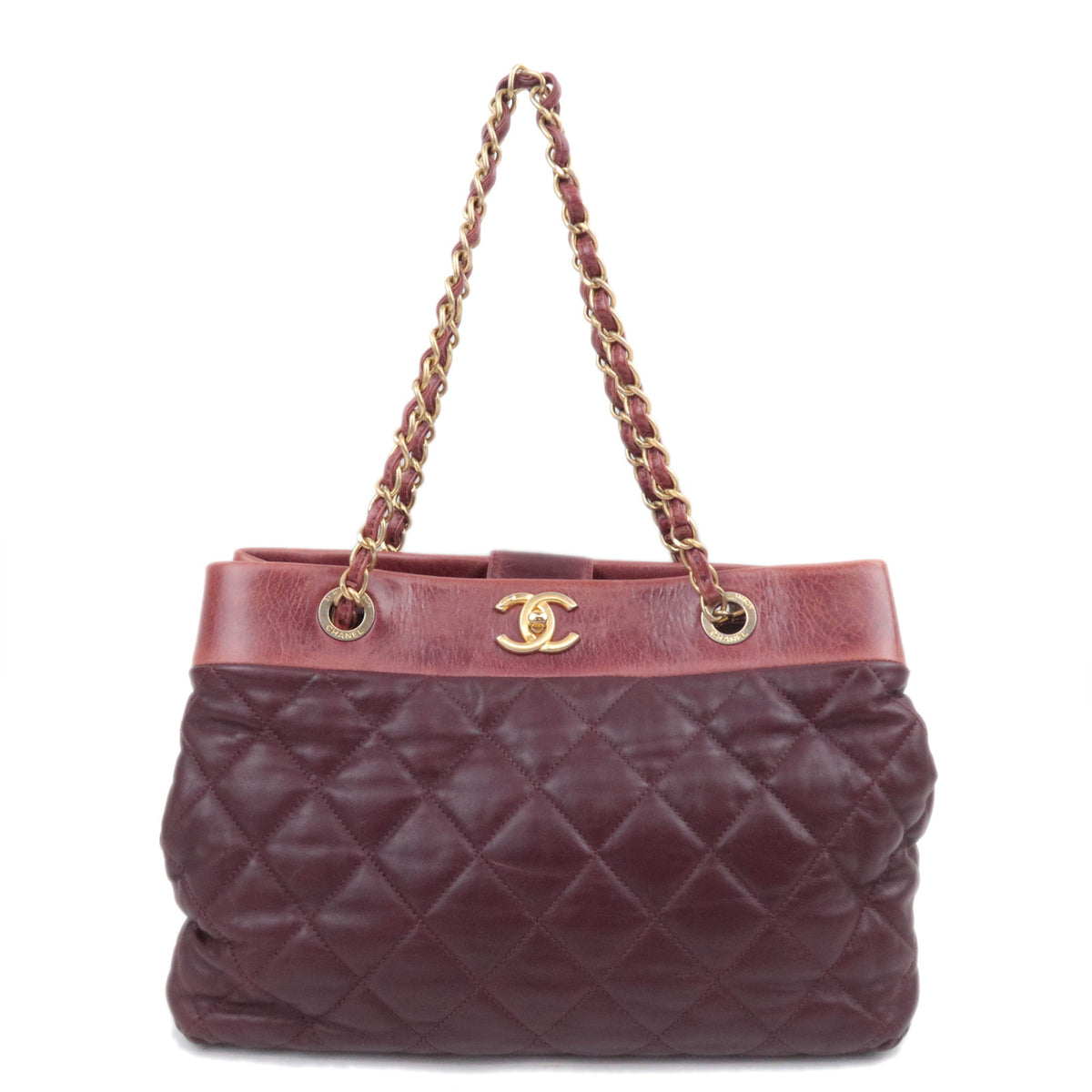 CHANEL Soft Elegance Matelasse Chain Tote Bag93613