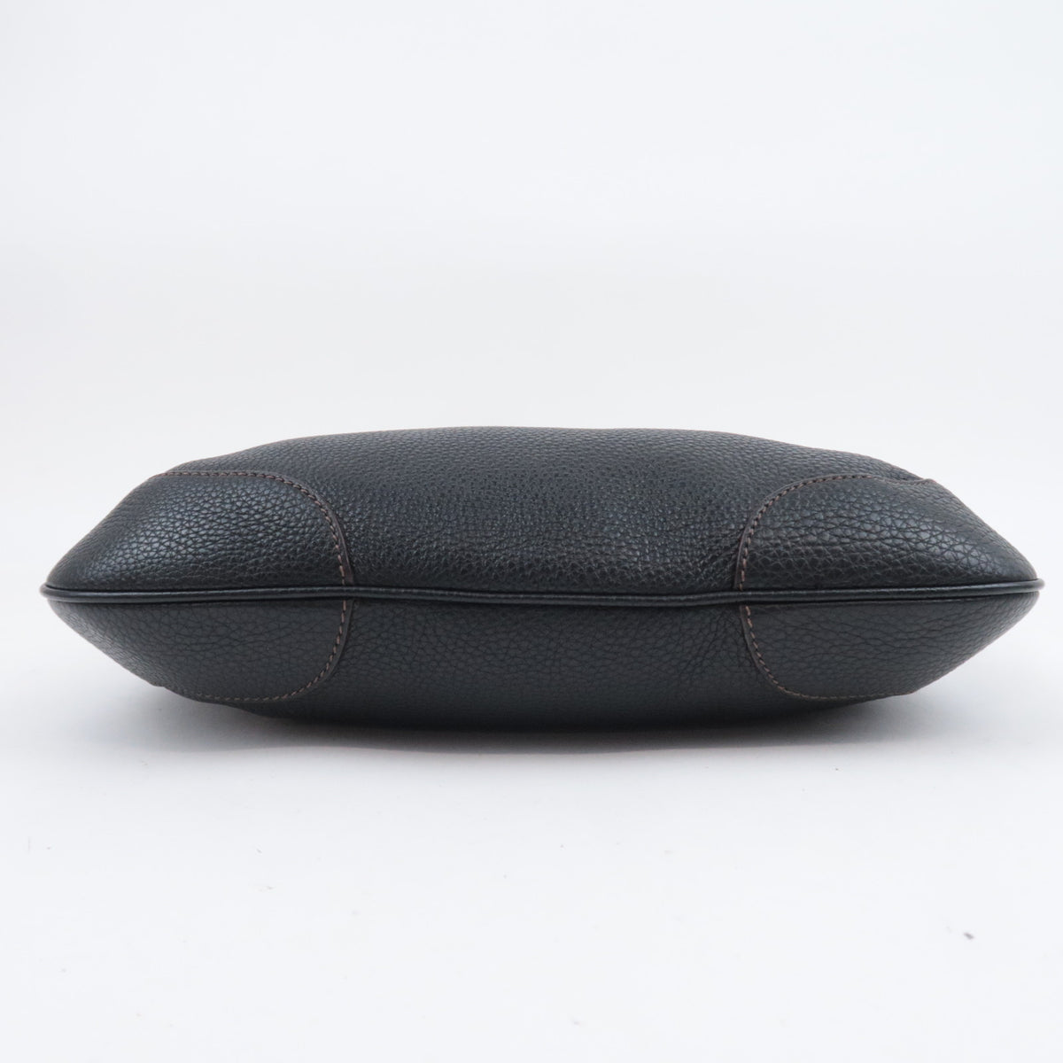 PRADA Leather Hobo Shoulder Bag