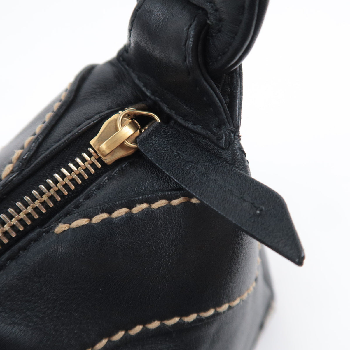 CHANEL Big Coco Mark Stitch Shoulder Bag