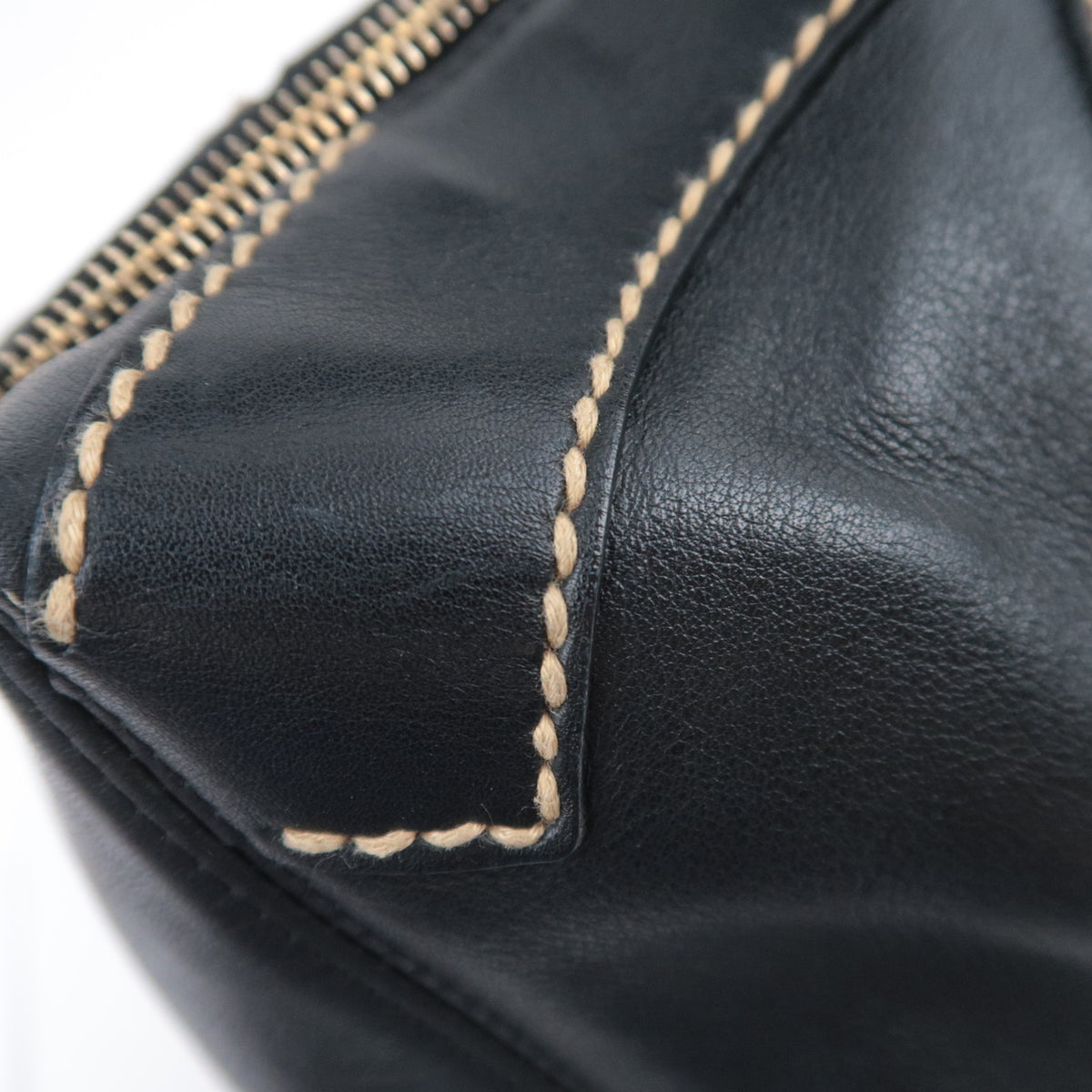 CHANEL Big Coco Mark Stitch Shoulder Bag